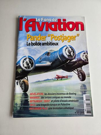 Magazine le fana de l'aviation n° 391 Juin 2002