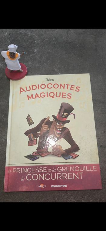 Livre et figurine 146 des audiocontes Magiques altaya audio conte audio compte disney