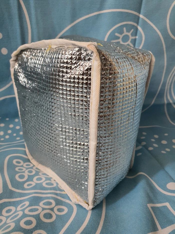 🐥 Sac À Déjeuner Pliable Jaune Kawaï 🐣 Isotherme et Léger pour Garçons et Filles - photo numéro 12