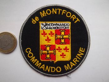 forces spéciales écusson commando marine de Montfort élite garnison Lorient