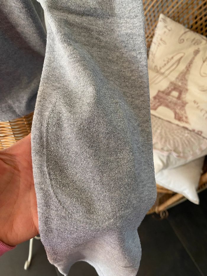 Pull Okaidi maille à col roulé gris taille 14 ans - photo numéro 9