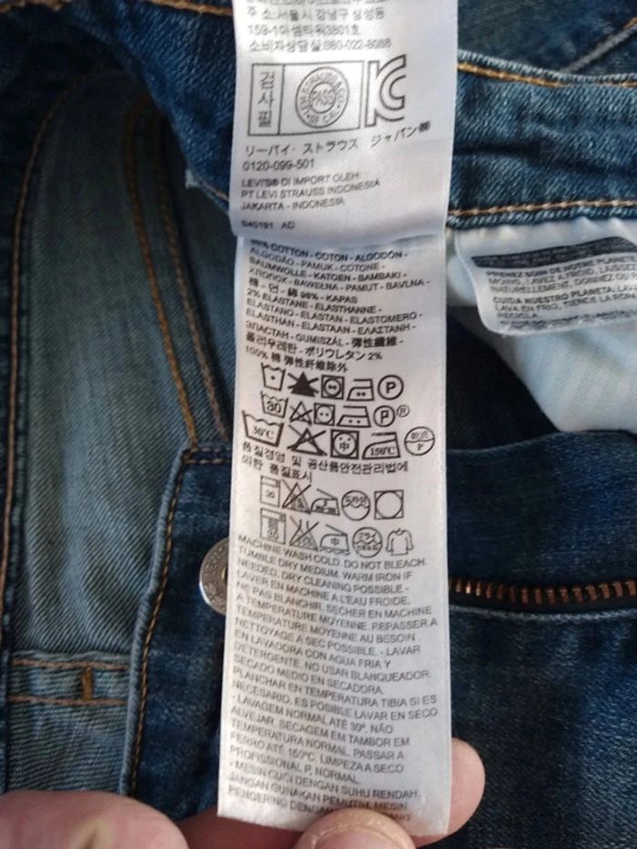 Jeans Levi's slim demi curve taille 36 - photo numéro 6