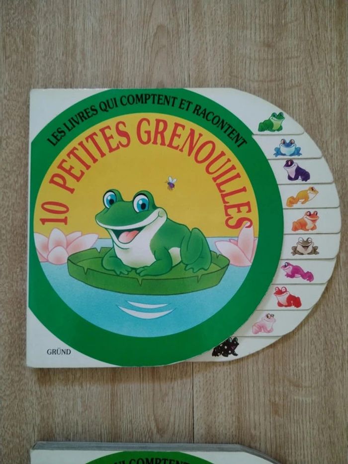 Lot 2 livres 10 petites grenouilles et 10 petits éléphants - photo numéro 2