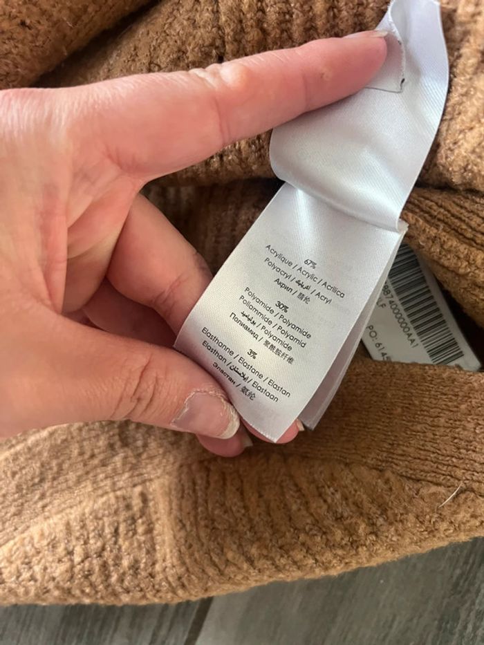 Pull camel taille S Bonobo femme - photo numéro 3