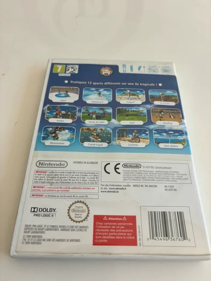 Wii Sports Resort - Nintendo Wii - Comme Neuf avec Wii MotionPlus - Édition PAL - photo numéro 4