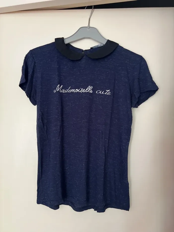 Teeshirt Col Claudine