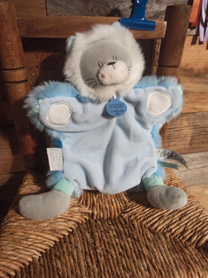 Doudou marionnette lion artik cool doudou et compagnie - photo numéro 2