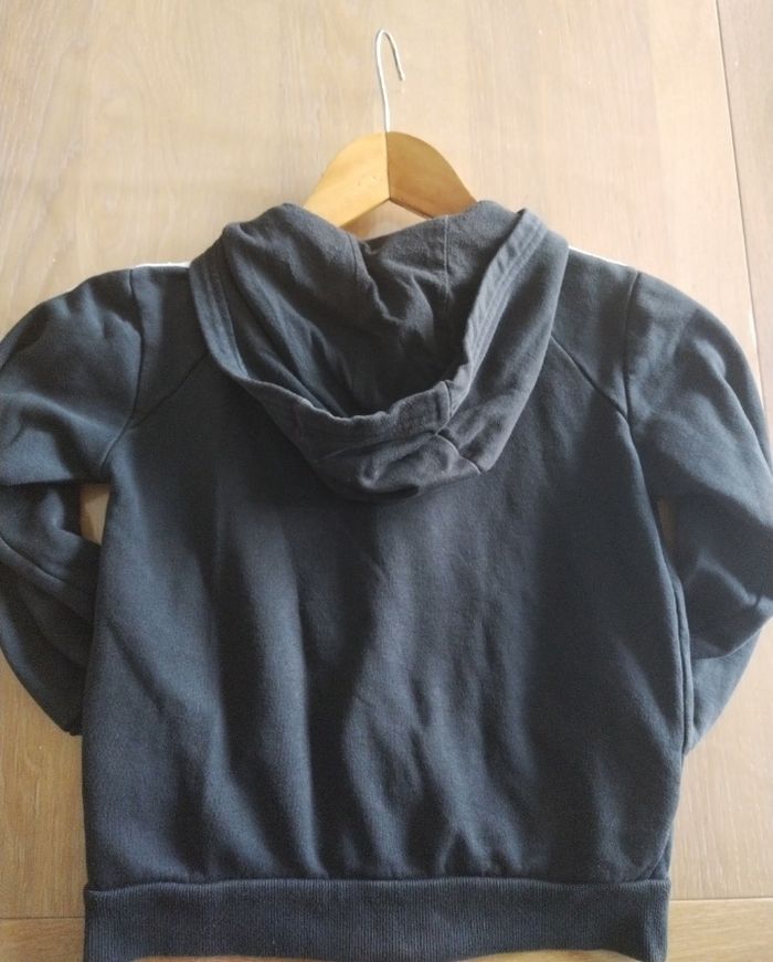 Veste zippée et t shirt garçon adidas predator 7 8 ans noir et vert fluo - photo numéro 6