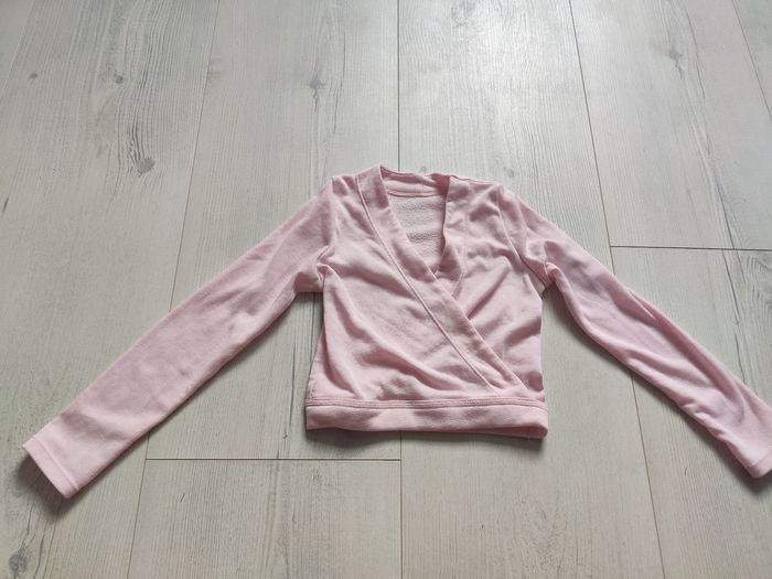 Cache coeur rose de danse 4 ans