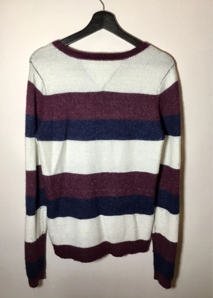 Pull femme Hilfiger Denim tricolore taille M 016 - photo numéro 2
