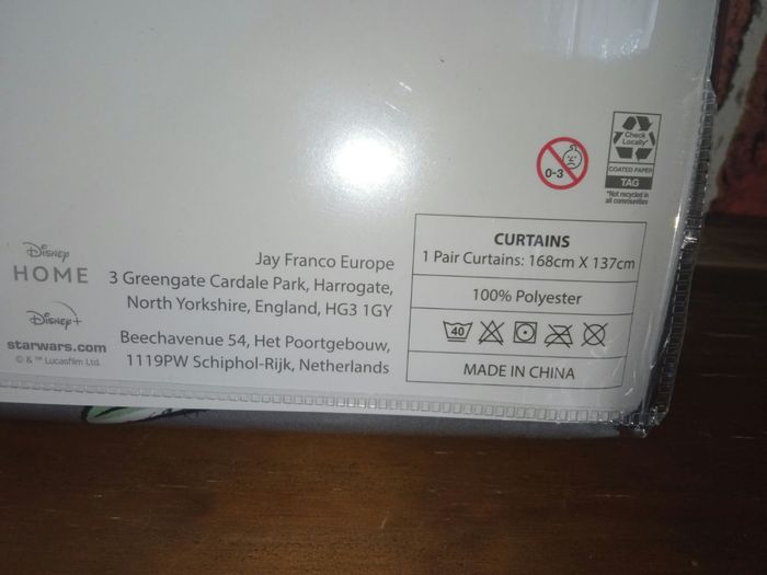 Rideaux star Wars Grogu - photo numéro 3