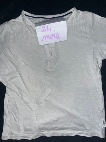 T-Shirt manches longues 24 mois