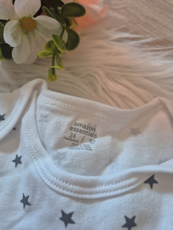Lot de 2 robes-body 24 mois – Amazon Essentials - photo numéro 2