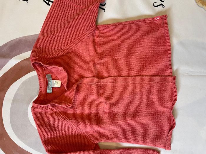 Gilet corail Obaïbi – Bébé fille 23 mois / 86 cm 🧡