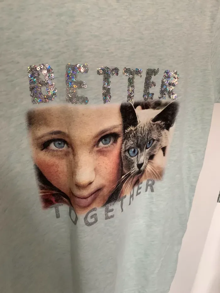 Tee shirt chat - photo numéro 2