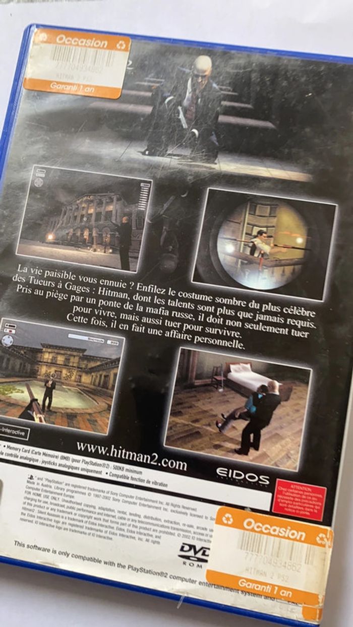 hitman 2 ps2 - photo numéro 3