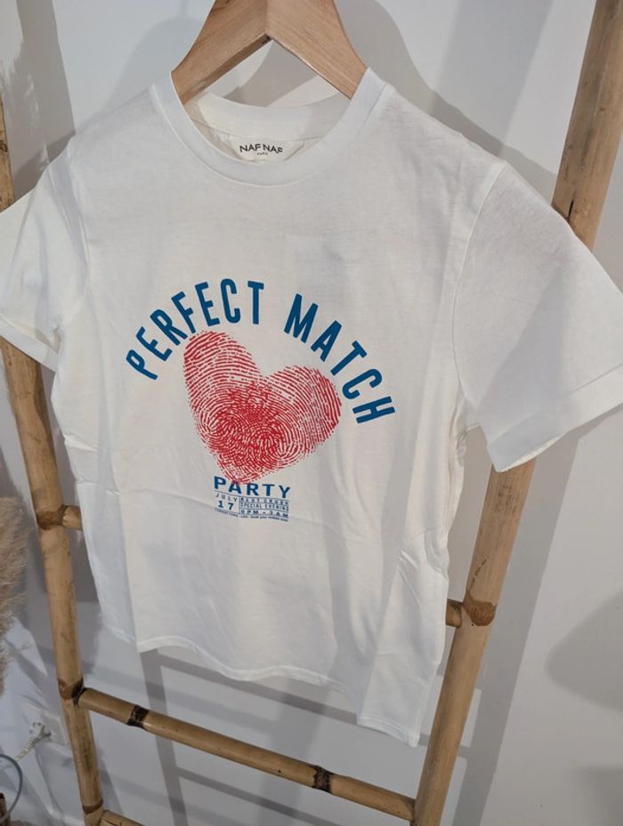 T-shirt neuf Naf Naf - photo numéro 2
