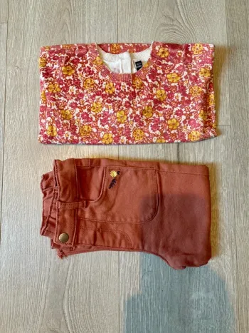 Ensemble fille – Collection Tournesol Jaune Printemps/Été 2025