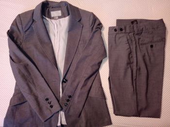 Ensemble pantalon et veste de tailleur 40 