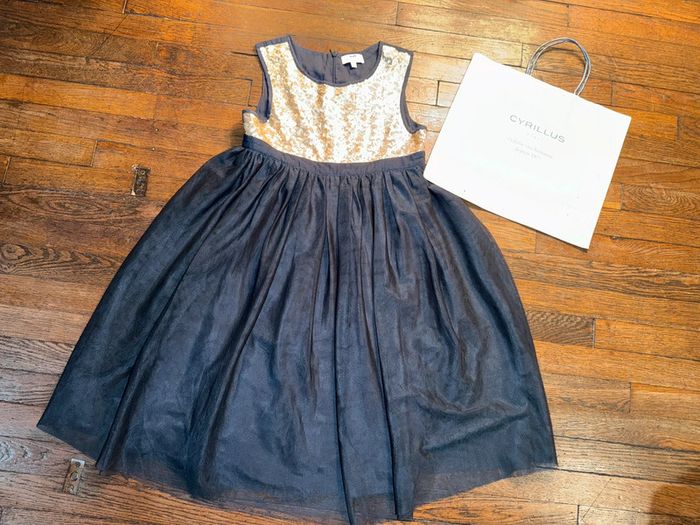 robe sequins et tulle Cyrillus 10 ans
