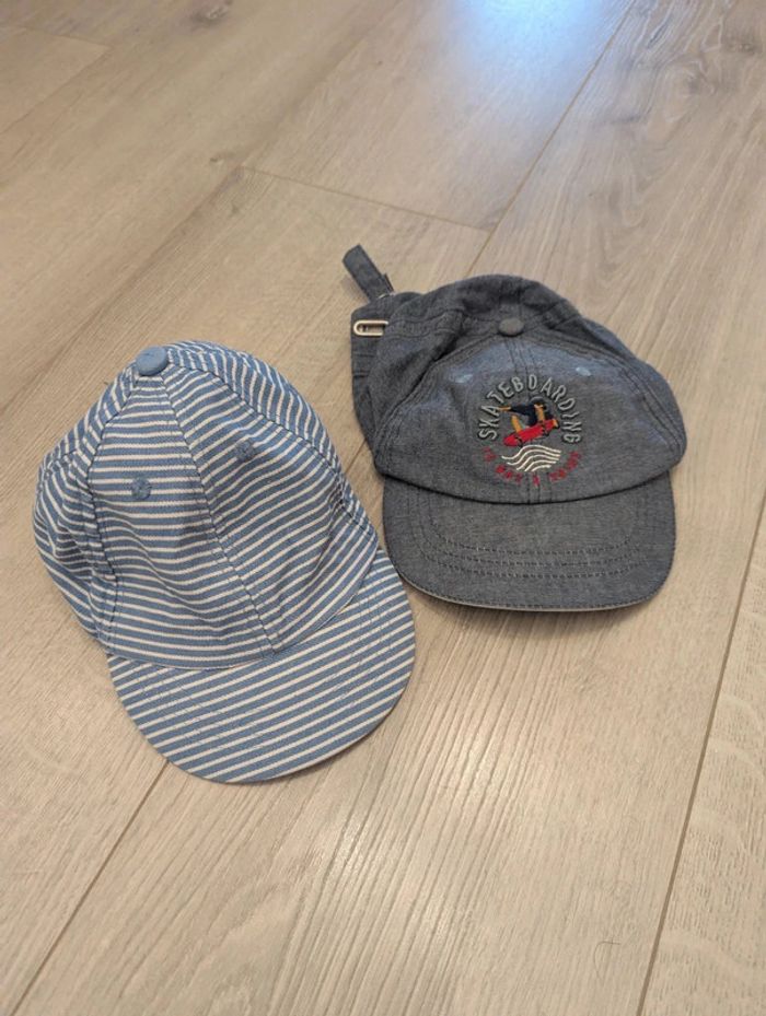 Lot de 2 casquettes