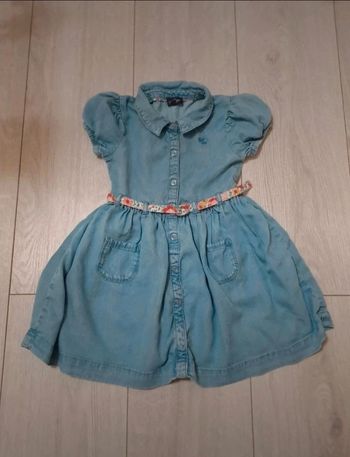 Superbe robe jean souple 4A