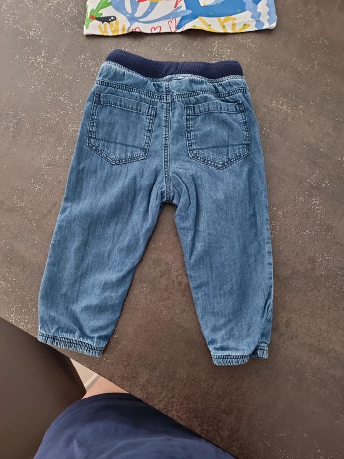 Ensemble polo + jean léger Du pareil au même en 24mois - photo numéro 4