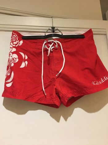 Short rouge Kitaddict taille S