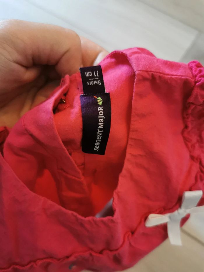 Tee-shirt été sergent major 9 mois - photo numéro 3