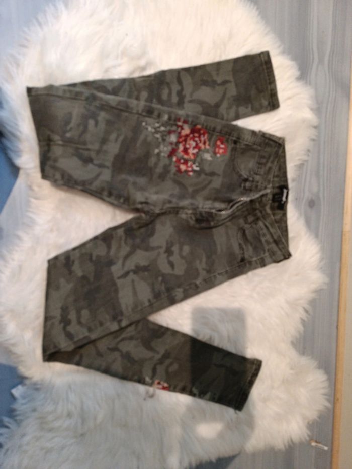 Jean slim Jennyfer t 32 façon militaire - photo numéro 3