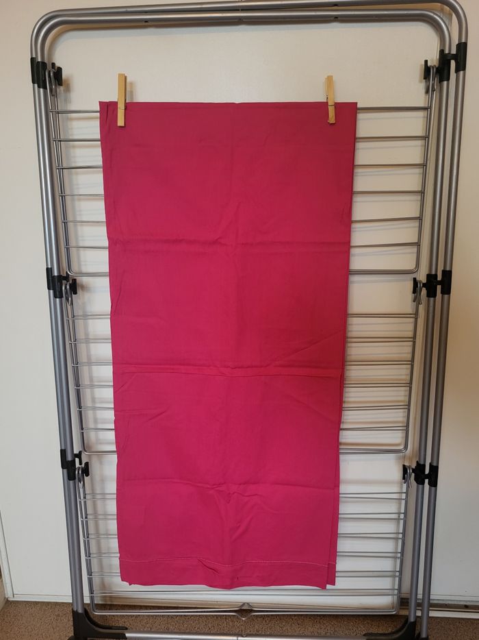 Taie de traversin rose fushia