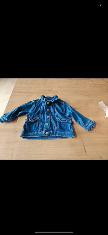 Veste en jean fille