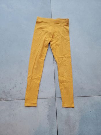 Leggings jaune 10 ans fille