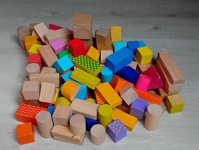 Cubes en bois - photo numéro 2