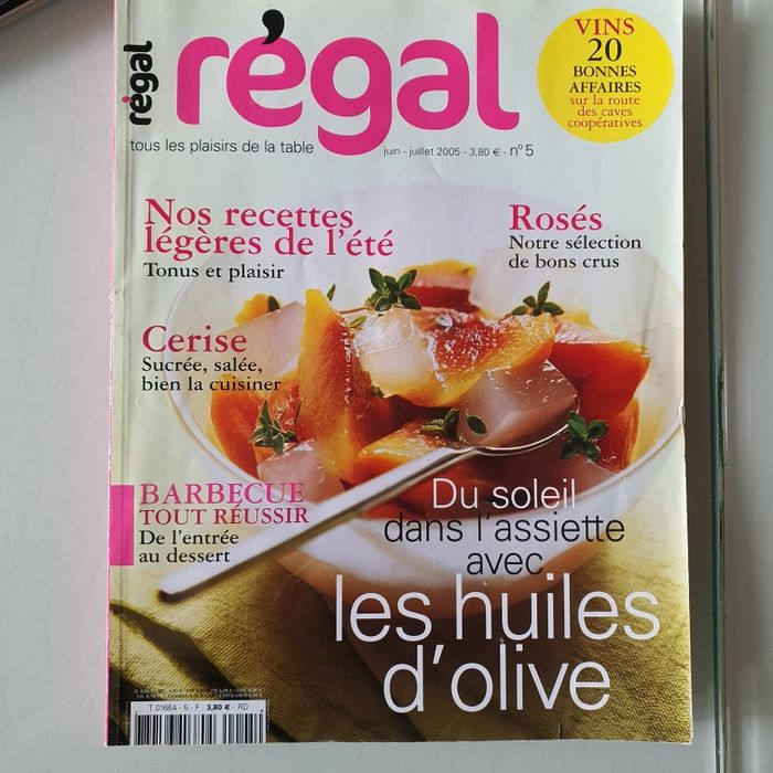 Lot 5 magazines Régal - photo numéro 2