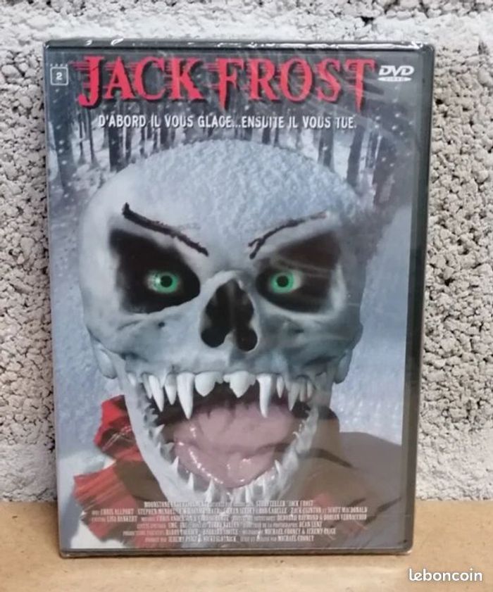 Dvd Jack Frost D'abord il vous glace ensuite il vous tue (Neuf sous blister)