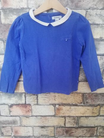 Tee shirt col Claudine