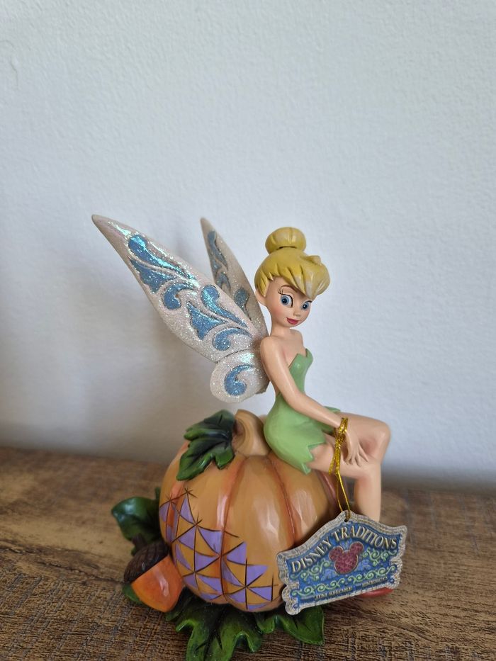 Figurine Fée Clochette Sur La Citrouille - Disney Traditions - photo numéro 8