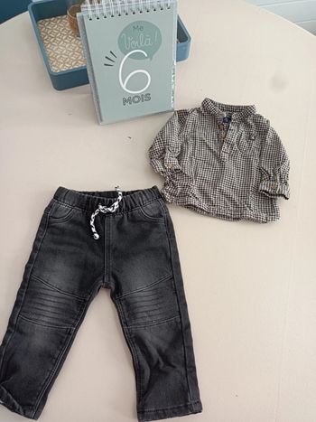 Ensemble taille 6 mois