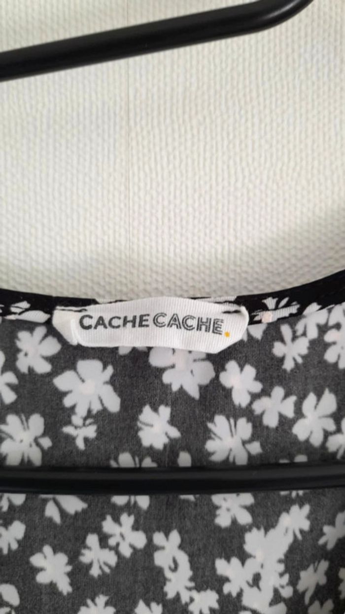 Robe courte Cache Cache fleurie taille L - photo numéro 5