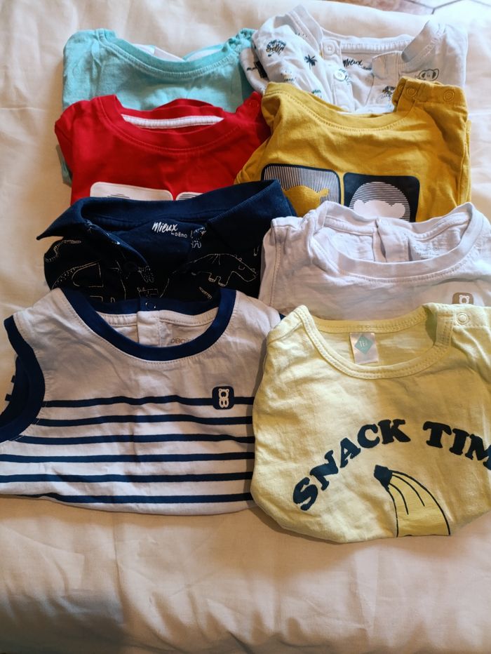 T-shirt manches courtes 12 mois
