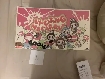 Labubu exciting macaron box neuve scellée