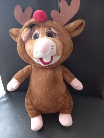 Hamster renne de Noël