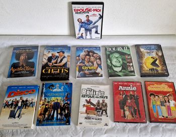 Lot de 11 dvd film comédie