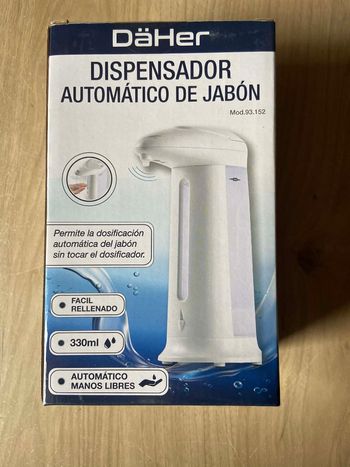 Distributeur de savon automatique blanc daher
Neuf