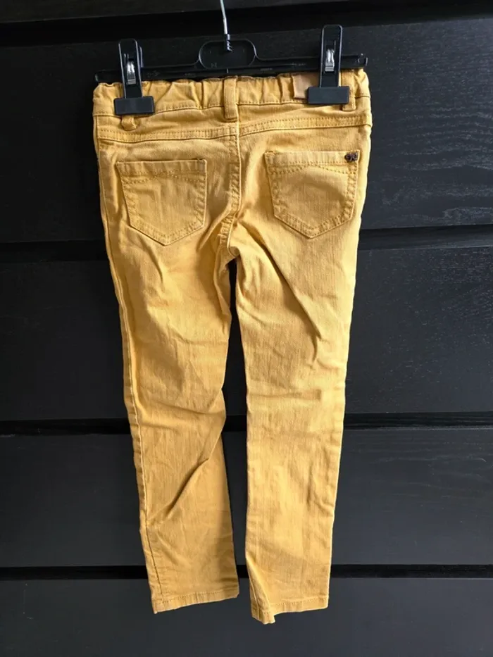 jeans jaune Cyrillus - photo numéro 2