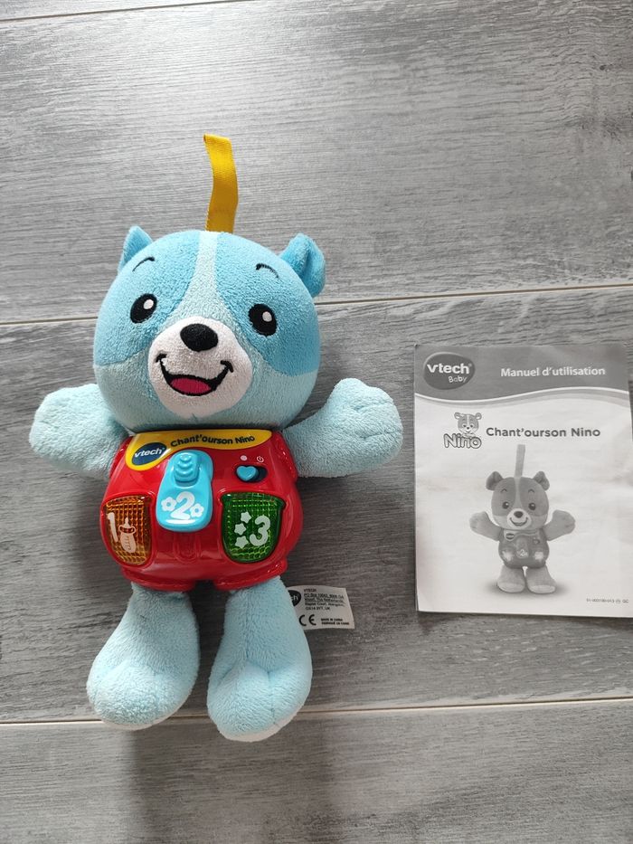 Ourson interactif nino vtech