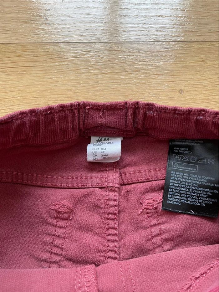 Pantalon velours - photo numéro 3