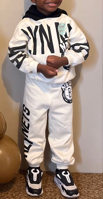 Ensemble ZARA sweat à capuche + bas