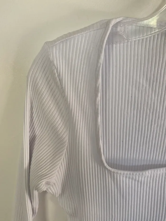 Top manches longues pimkie col carré - photo numéro 3